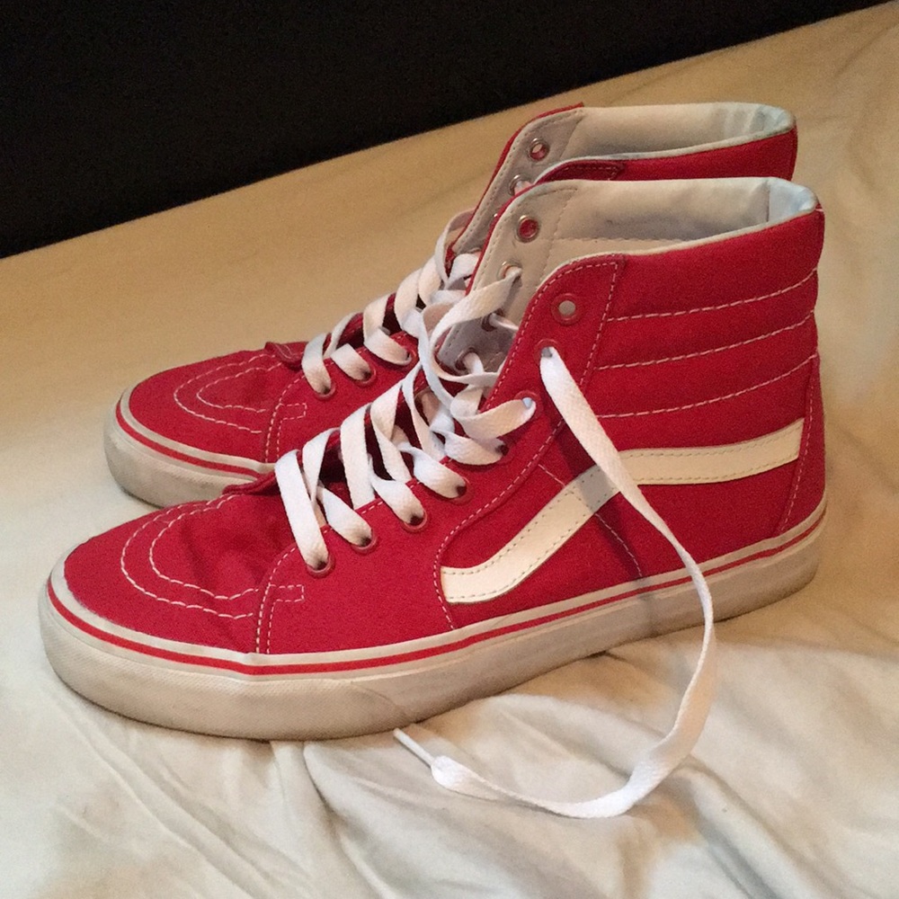 Vans Sk8-Hi Crimson / True White (Red)